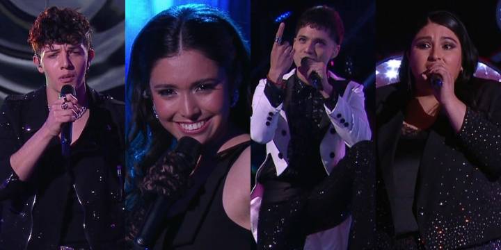La gran final de La Voz Argentina: así cantaron Nicolás Behringer, Milagros Amud, Alan Lez y Eugenia Rodríguez