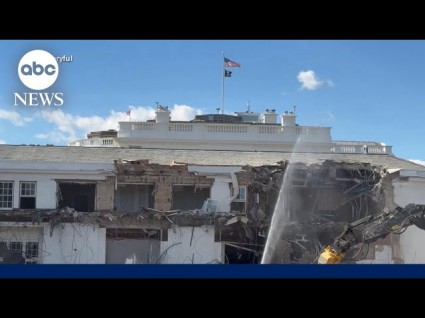 Poll: Most Americans Are Appalled At Trump's East Wing Teardown