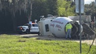 TEAM 2 TRAFFIC: La. 966 closed near US 61 in St. Francisville after cement truck overturns