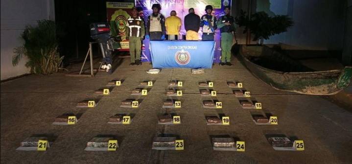Detienen a dos sujetos por estar involucrados en actividades de narcotráfico en Apure