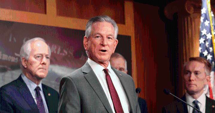 ‘Stop holding Americans hostage for illegals’: Tuberville lambasts Senate Dems as government shutdown continues