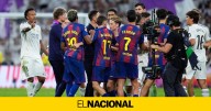 La imagen de la vergüenza: un jugador del Real Madrid alentó a la afición a proferir graves insultos al Barça
