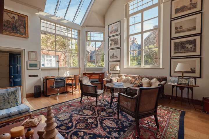 A home for sale in one of the most celebrated artists' enclaves in London, where David Hockney sketched and Isabella Duncan danced