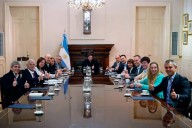 Milei presidió una reunión de Gabinete en la Casa Rosada