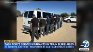 17 arrested in San Bernardino County train burglaries, more than $437,000 in cash and stolen goods recovered