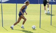 Llorente, Giuliano y Julián completan el entrenamiento con el grupo