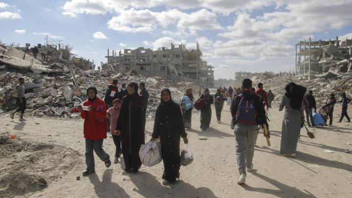 Gaza vive su primer día de alto el fuego a la espera del intercambio de rehenes por presos