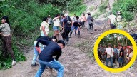 Habitantes de Huehuetla abren camino tras días de incomunicación