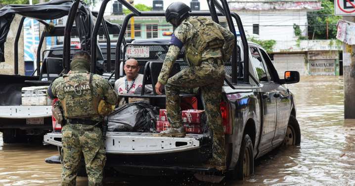 Las fuertes lluvias en México dejan al menos 28 muertos