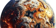Identifican vestigios de la proto-Tierra, el antiguo mundo antes de ser un planeta con vida