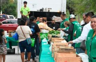 Se benefician en Ejido con el Mercadito Mejora