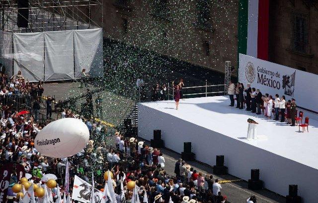Concluye en el Zócalo el Primer Informe de Claudia Sheinbaum