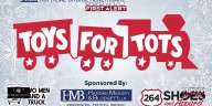WITN holding Toys for Tots 2025 drop
