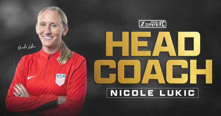 Spokane Zephyr FC names Nicole Lukic as new head coach