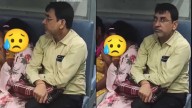 Video: Man caught red-handed molesting minor on empty train