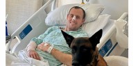 Injured MPD officer reunites with K9 while recovering from crash