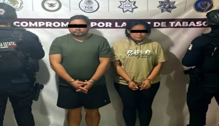 Capturan en Tabasco a “Beto Coca” y “La Señora” presuntos líderes de La Barredora