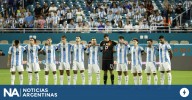 El respetuoso minuto de silencio para Miguel Ángel Russo en el partido de la Selección