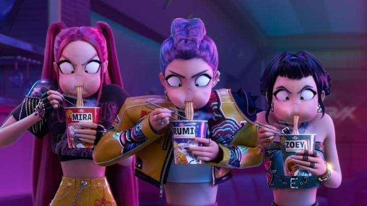 KPop Demon Hunters lets its female characters be silly