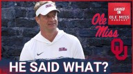 WOW: Lane Kiffin's NO COMMENT Comment on Florida makes OKLAHOMA feel more MASSIVE