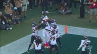 Broncos rally from 14-point deficit to hand Eagles their first loss of the season, 21