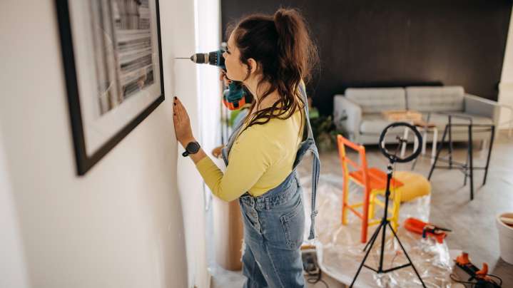 Reviews Say This Viral DIY Product Makes Repairing Drywall Holes A Breeze