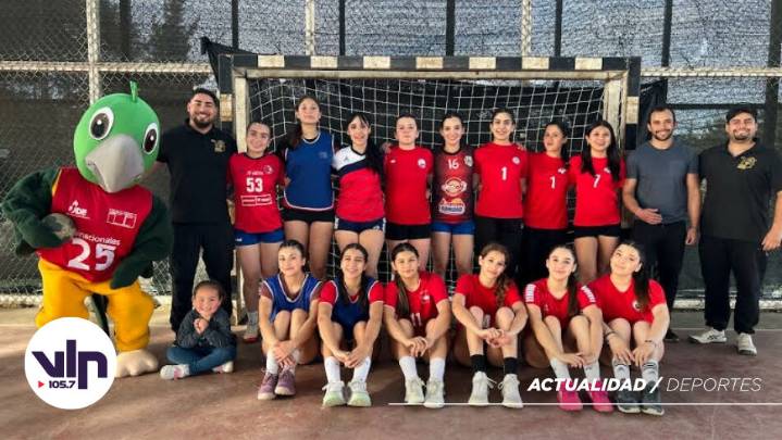 Serán locales en Teno: Balonmano damas se prepara para los Juegos Binacionales, Maule 2025