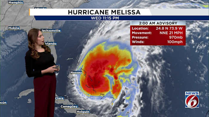 Hurricane Melissa leaves destruction in her wake; storm could impact Bermuda next