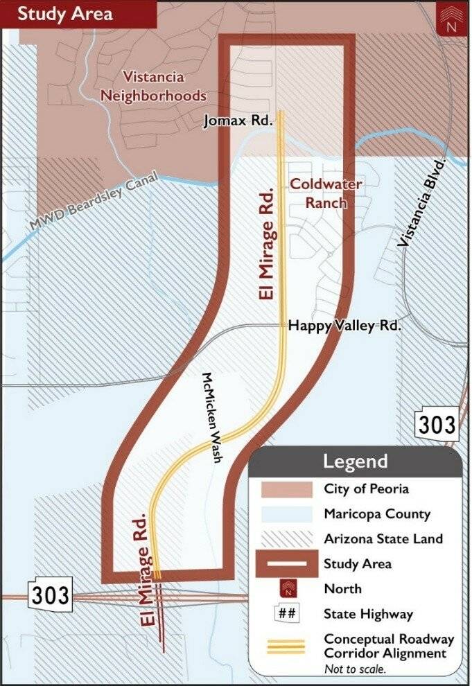 Public input sought for El Mirage Road extension, widening