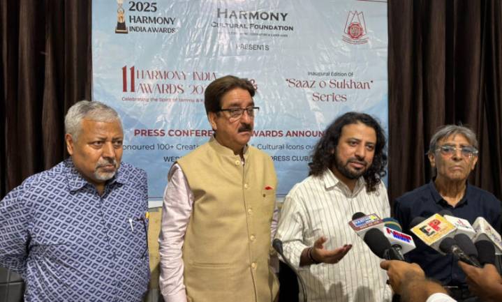 Harmony Cultural Foundation Announces 11th Harmony India Awards & Launch of Saaz