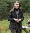 Cele|bitchy | Princess Kate wore Barbour, Ralph Lauren & WNU in Northern Ireland