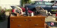 Woman battling terminal breast cancer hosts yard sale to help pay for cancer treatment