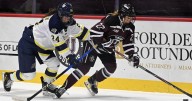 Duplantie's two goals help Union women's hockey tie Merrimack
