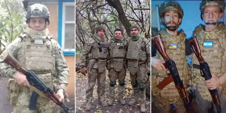Quiénes eran los tres argentinos que se alistaron en el ejército de Ucrania y murieron tras un ataque de Rusia