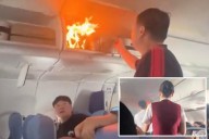 Air China flight makes emergency landing after lithium battery ignites mid