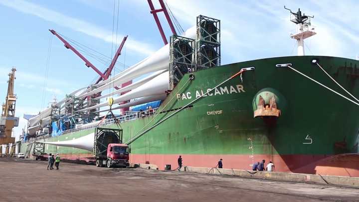 From coastal breeze to global reach: VOC Port leads India’s windmill blade exports