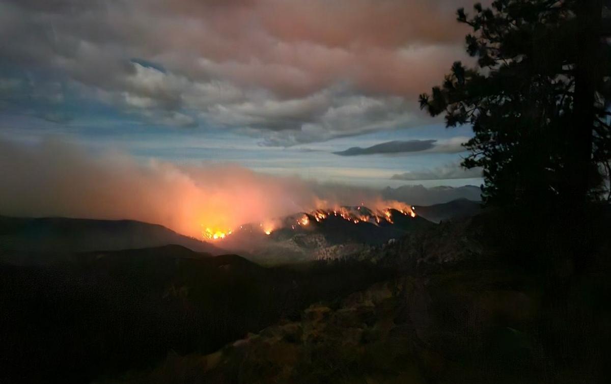 Labor Mtn. Fire Still Active As Containment RIses To 20%