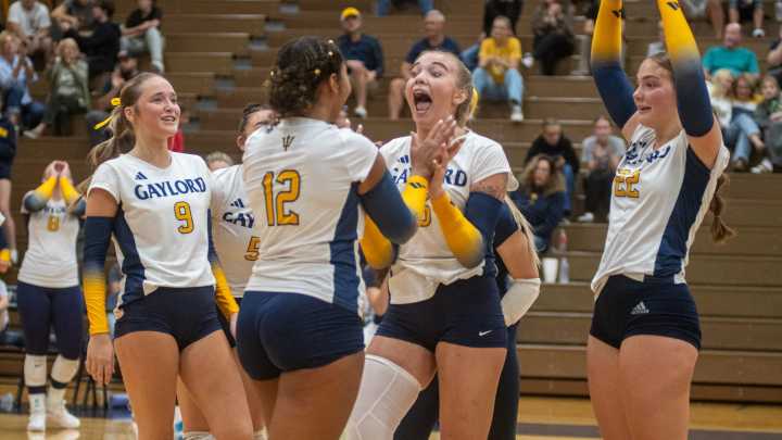 Gaylord volleyball shows new energy in match against Petoskey