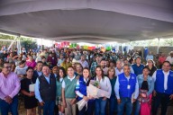 Arranca Tere Jiménez obra de pavimentación en Villa Juárez
