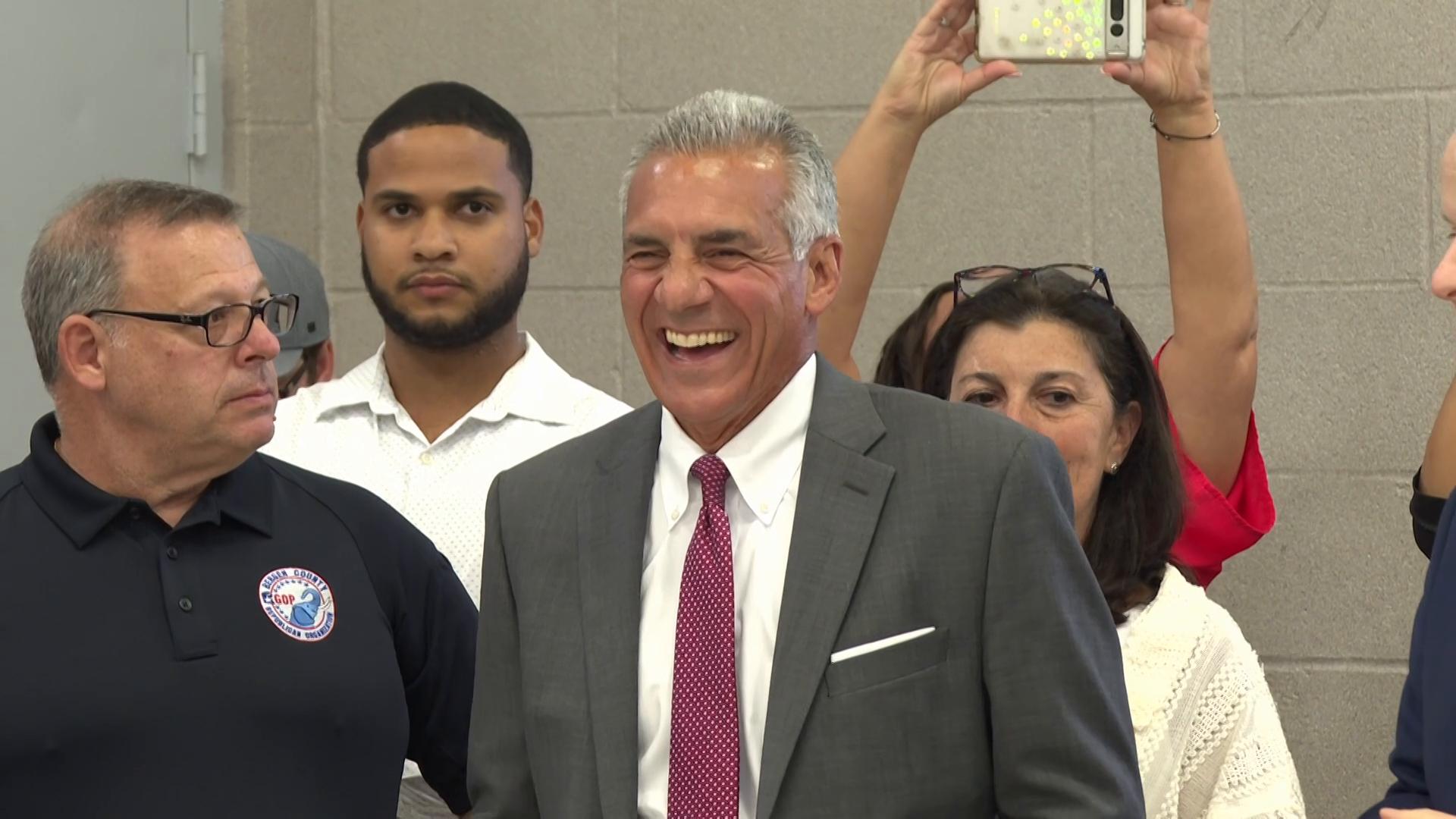 Ciattarelli, Sherrill seek edge in NJ governor's race