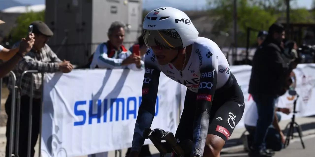 Isaac del Toro profeta en su tierra: dominó la contrarreloj en el Campeonato Nacional