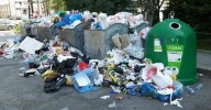 Macedonia, ahogada bajo la basura y las ratas
