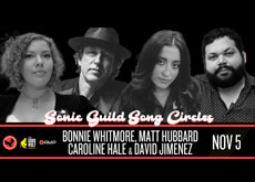 Sonic Guild Song Circle, ft. Bonnie Whitmore, David Jimanez, Matt Hubbard, and Caroline Hale