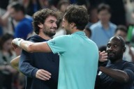 Family affair: Vacherot stuns Djokovic and will face cousin Rinderknech in Shanghai Masters final