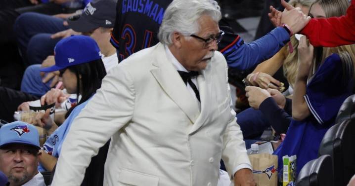 Colonel Sanders at Blue Jays game? A curse might explain why