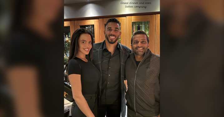 Canucks' Evander Kane dines out with FBI director Kash Patel