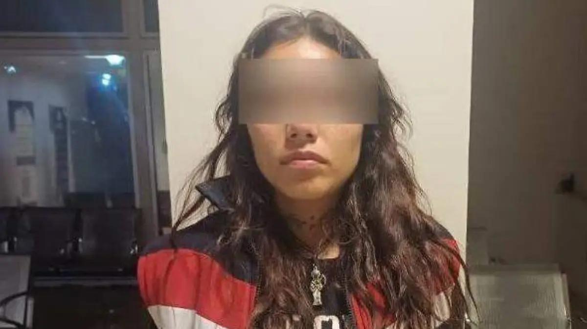 Detienen a mujer por lesiones dolosas