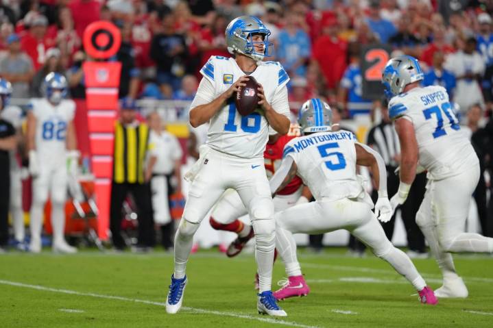 Lions’ Goff brings real test for Bucs’ improved secondary