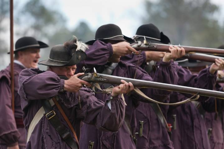 Huge military reenactment taking place in Colonial Williamsburg this weekend