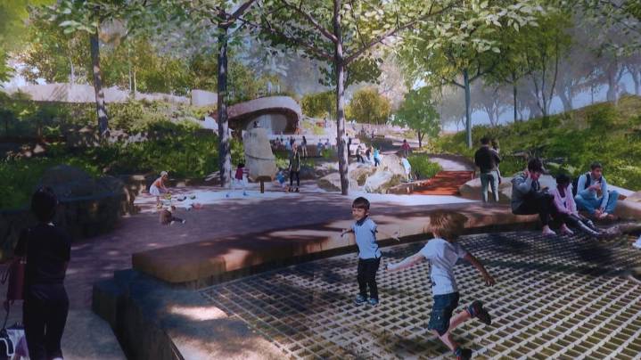 Crystal Bridges breaks ground on playscape